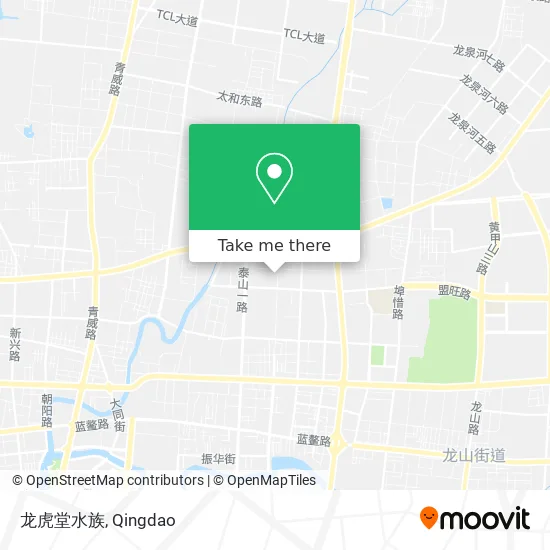 龙虎堂水族 map