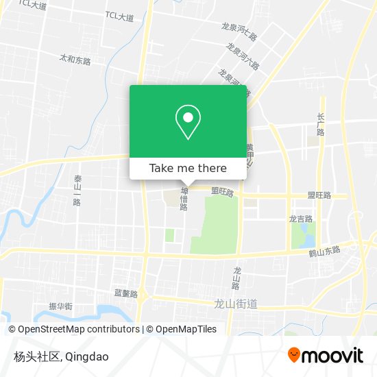 杨头社区 map