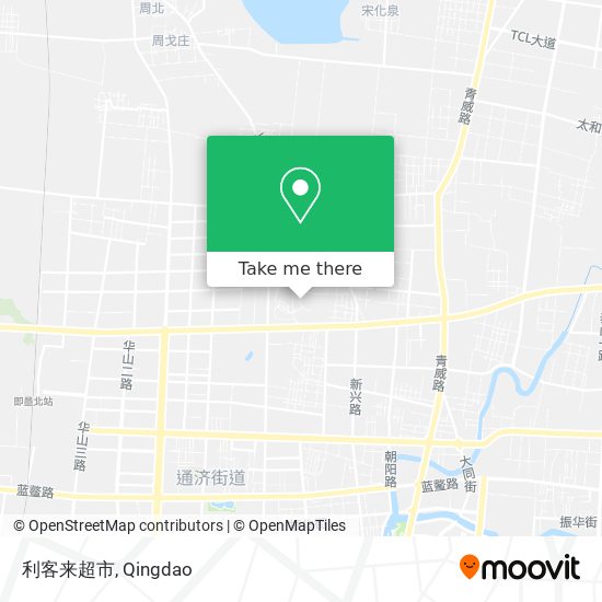 利客来超市 map