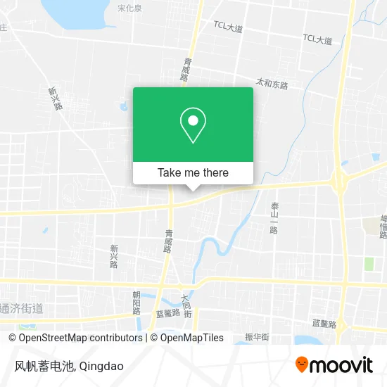 风帆蓄电池 map