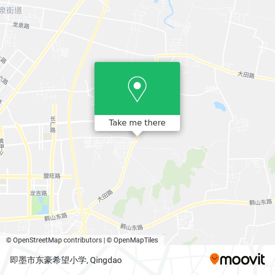 即墨市东豪希望小学 map