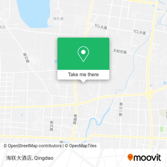 海联大酒店 map