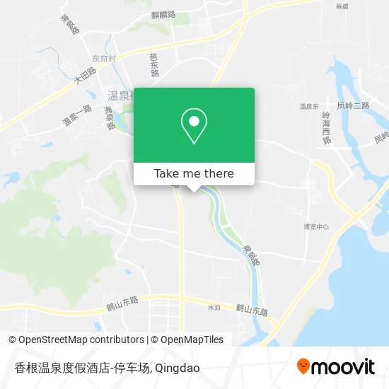 香根温泉度假酒店-停车场 map