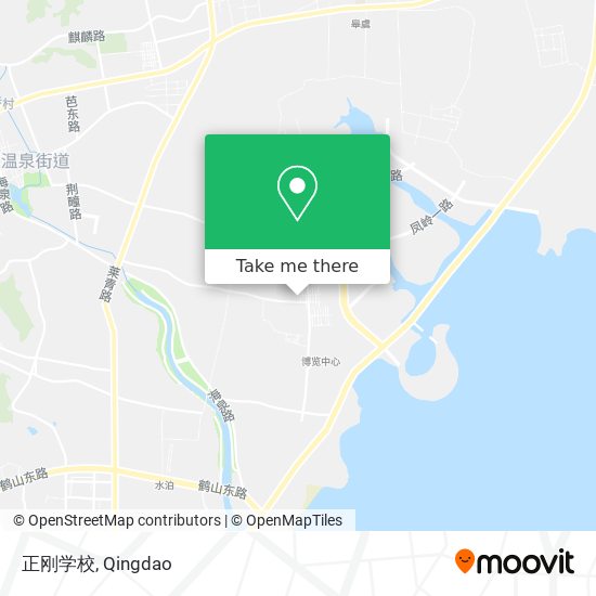 正刚学校 map