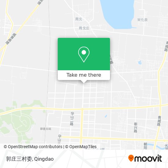 郭庄三村委 map
