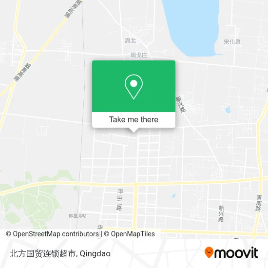 北方国贸连锁超市 map