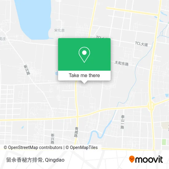 留余香秘方排骨 map