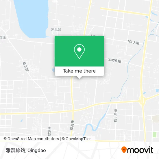 雅群旅馆 map