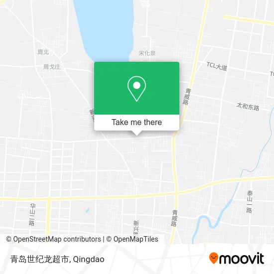 青岛世纪龙超市 map