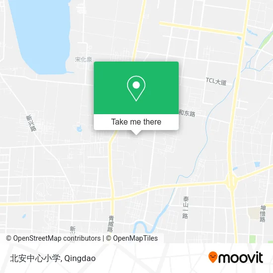 北安中心小学 map