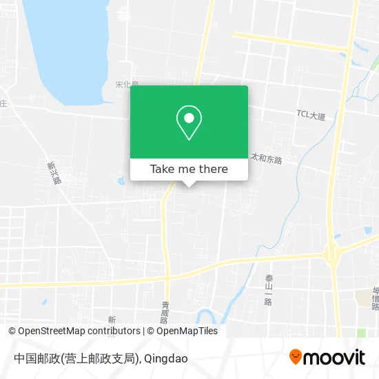 中国邮政(营上邮政支局) map