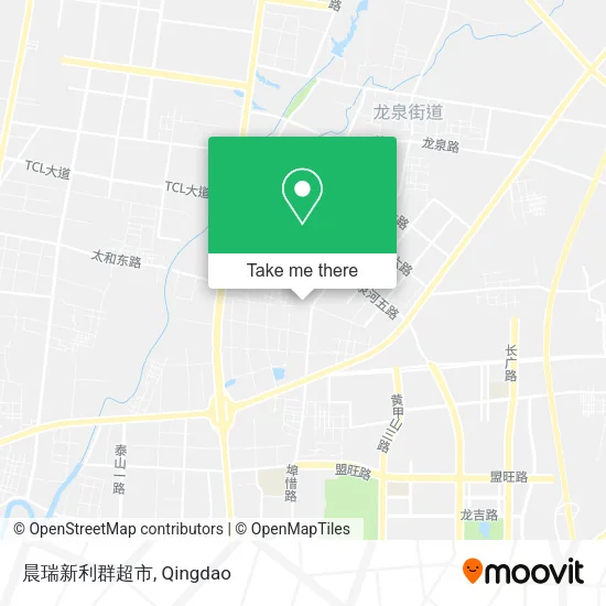 晨瑞新利群超市 map