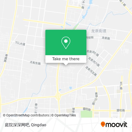 庭院深深网吧 map