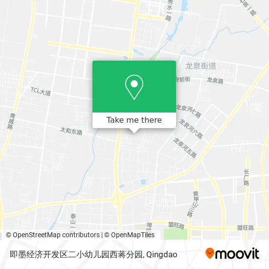 即墨经济开发区二小幼儿园西蒋分园 map