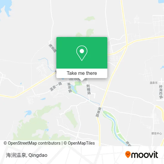 海润温泉 map