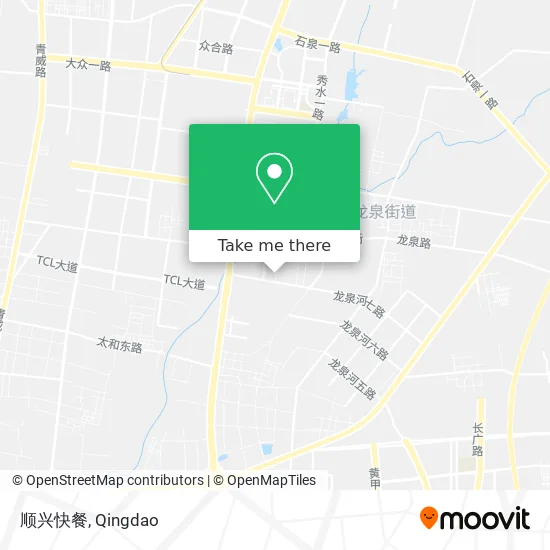顺兴快餐 map
