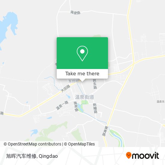 旭晖汽车维修 map