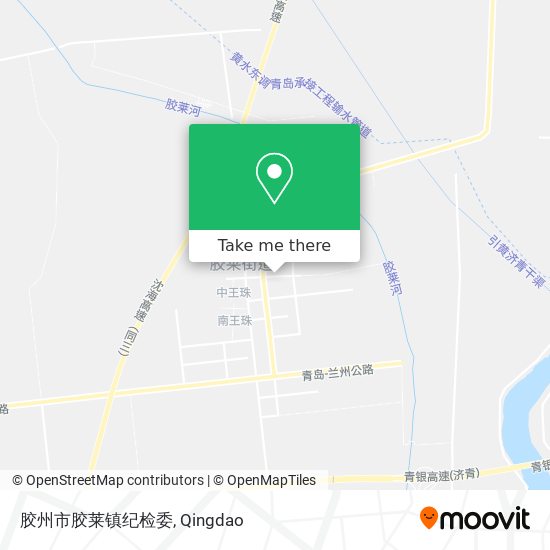 胶州市胶莱镇纪检委 map