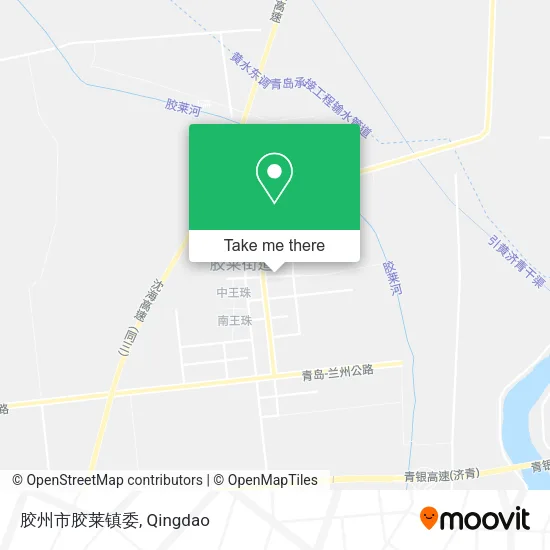 胶州市胶莱镇委 map