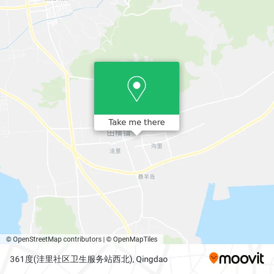 361度(洼里社区卫生服务站西北) map