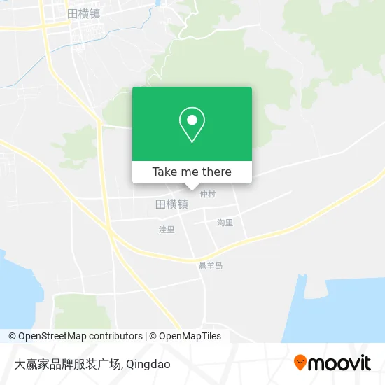 大赢家品牌服装广场 map