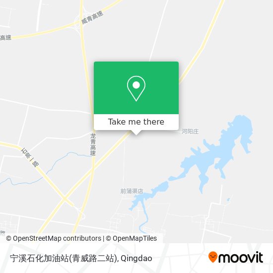 宁溪石化加油站(青威路二站) map