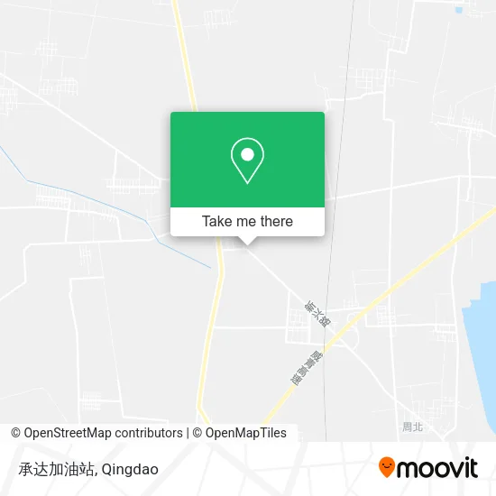 承达加油站 map