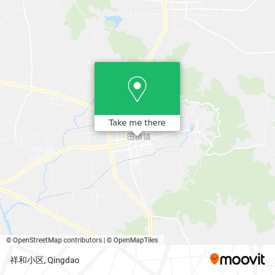 祥和小区 map