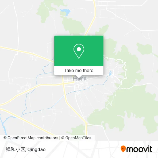 祥和小区 map