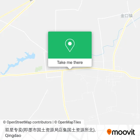 双星专卖(即墨市国土资源局店集国土资源所北) map