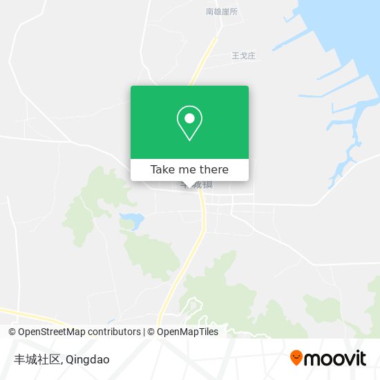 丰城社区 map