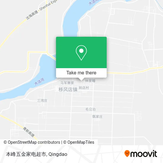 本峰五金家电超市 map