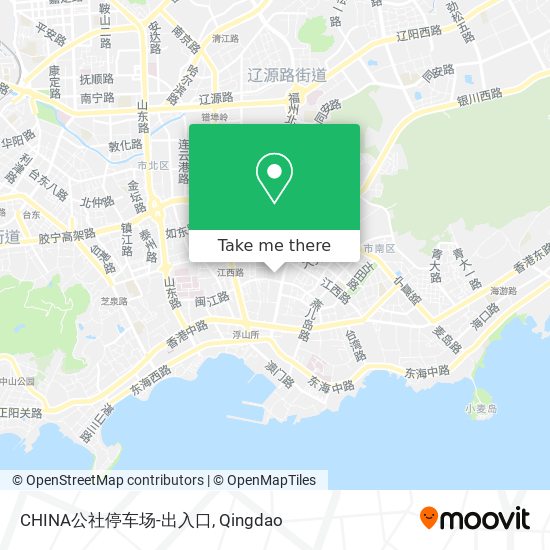 CHINA公社停车场-出入口 map