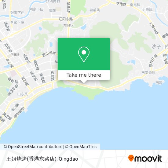 王姐烧烤(香港东路店) map