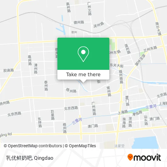 乳优鲜奶吧 map