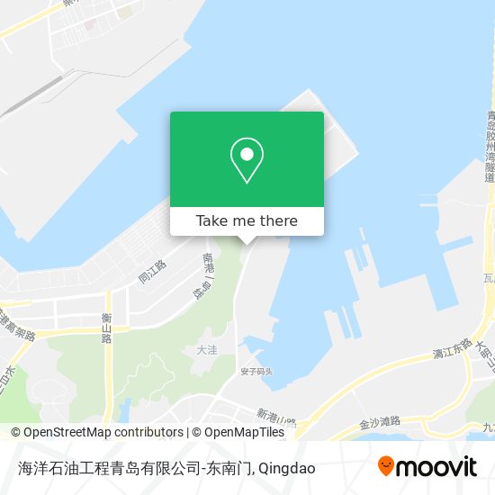 海洋石油工程青岛有限公司-东南门 map