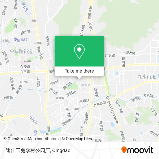 速佳玉兔李村公园店 map