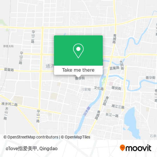 o’love指爱美甲 map