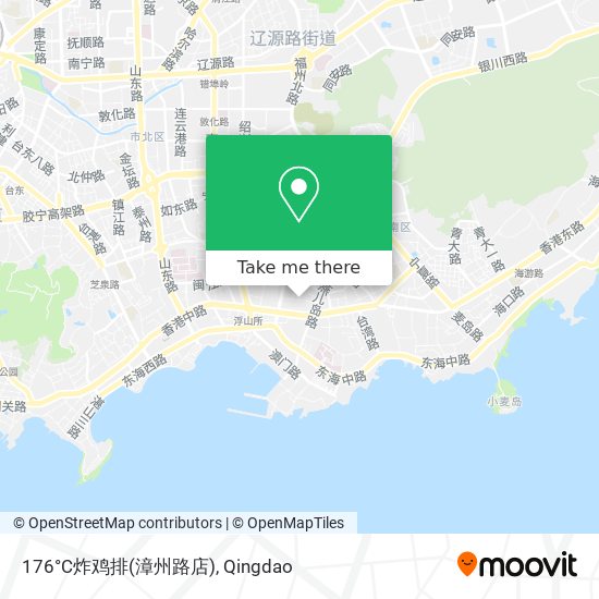 176°C炸鸡排(漳州路店) map