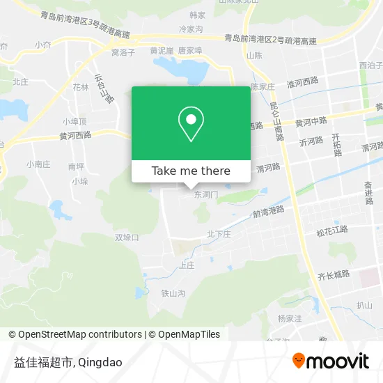 益佳福超市 map