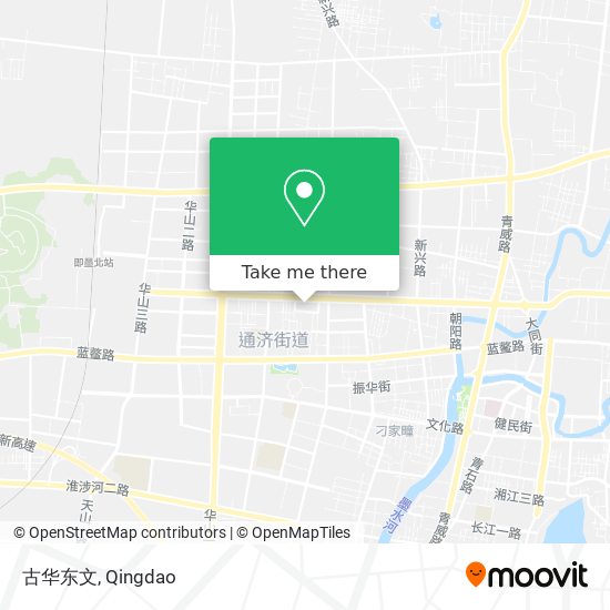 古华东文 map