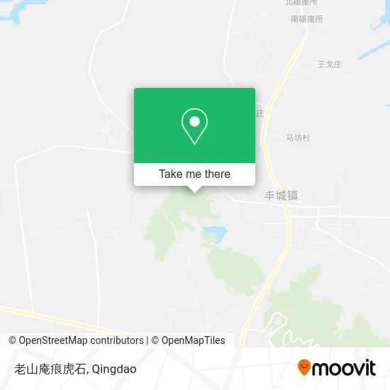 老山庵痕虎石 map