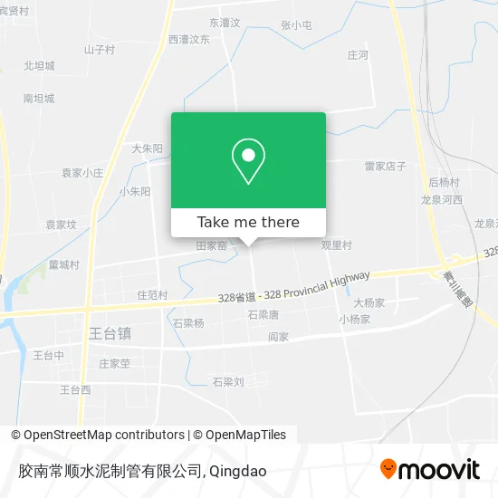 胶南常顺水泥制管有限公司 map