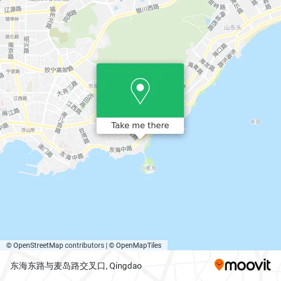 东海东路与麦岛路交叉口 map
