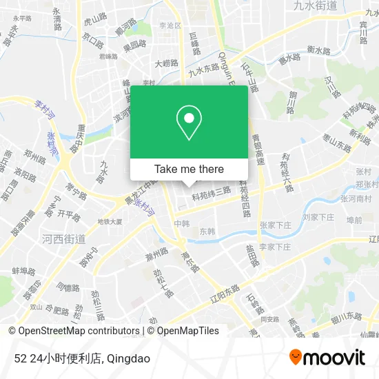 52 24小时便利店 map