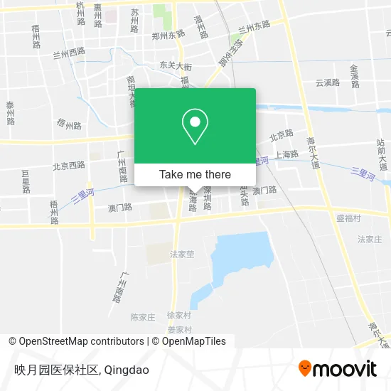 映月园医保社区 map