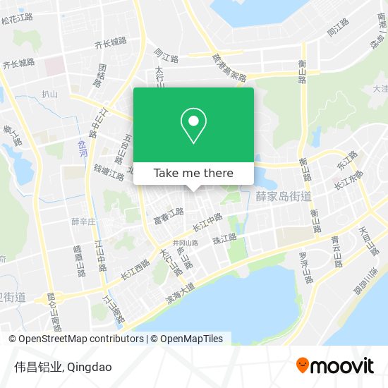 伟昌铝业 map