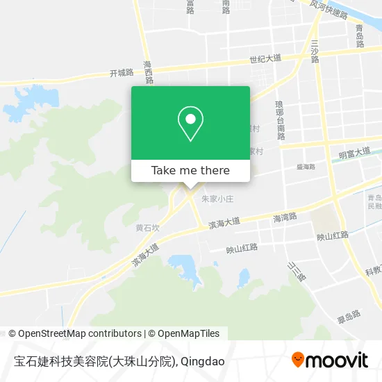 宝石婕科技美容院(大珠山分院) map