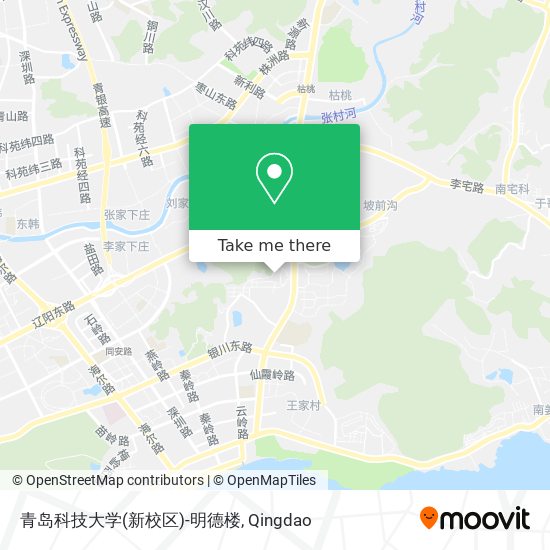 青岛科技大学(新校区)-明德楼 map