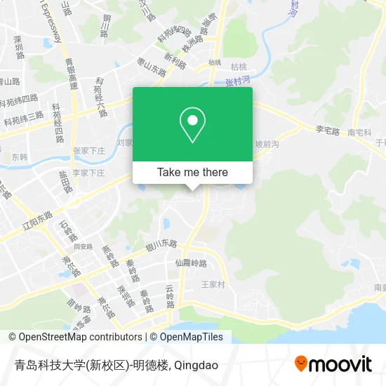 青岛科技大学(新校区)-明德楼 map